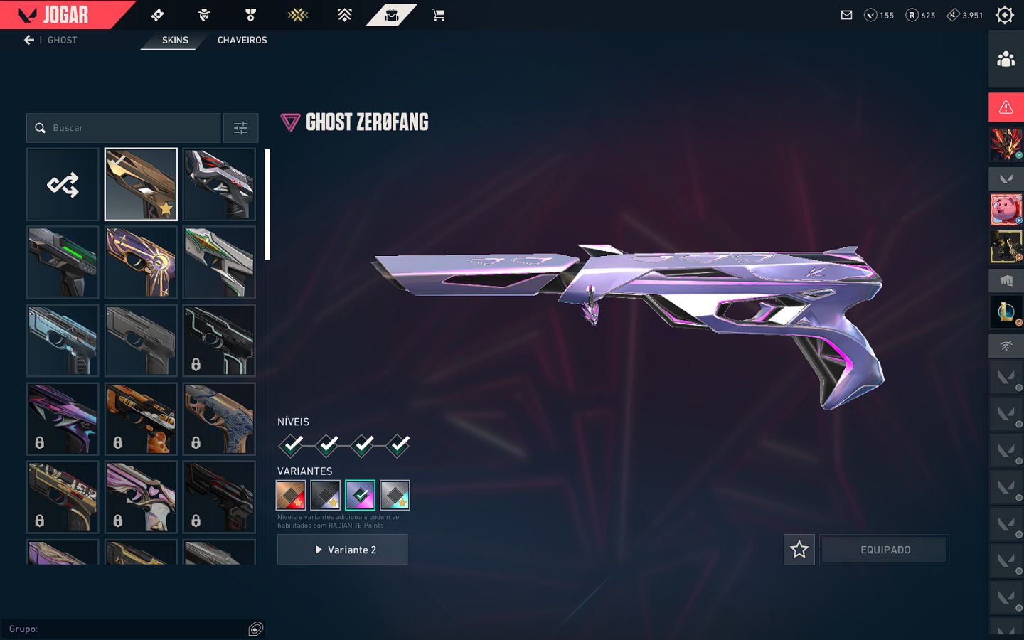 Conta Valorant Low Elo com Bastante Skin - PREÇO BAIXO PRA SAIR LOGO