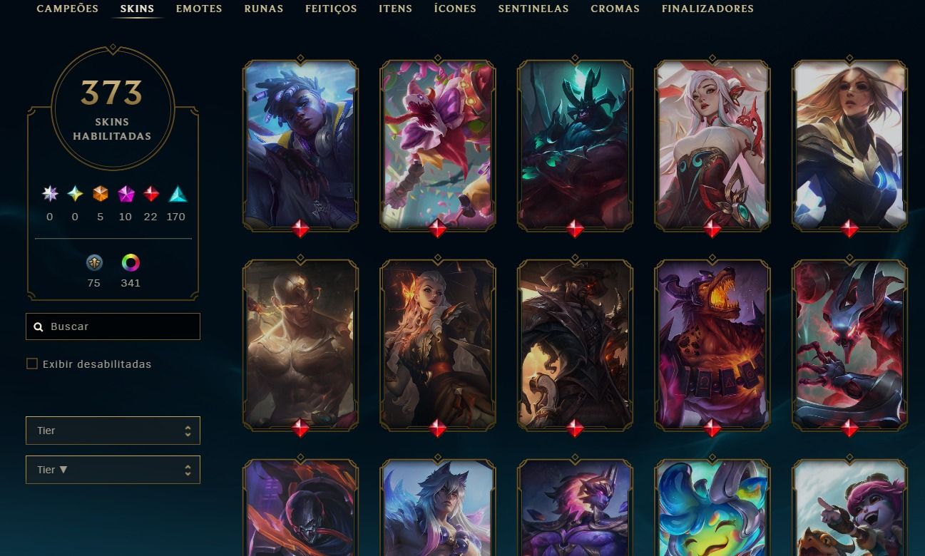 CONTA LEAGUE OF LEGENDS LEVEL 700+ | 10 SKINS MITICAS / FULL ACESSO + ESSENCIA