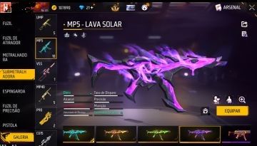 CONTA FREE FIRE - LVL 65 - ANTIGA