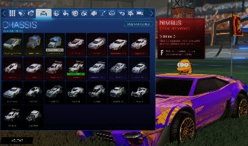 >>Conta Rocket League | 25 Chassis | ENTREGA AUTOMÁTICA!