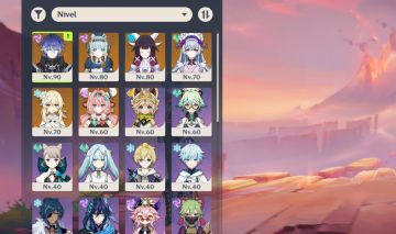 CONTA COMPLETA GENSHIN IMPACT LISTA DE RECURSOS & PERSONAGENS