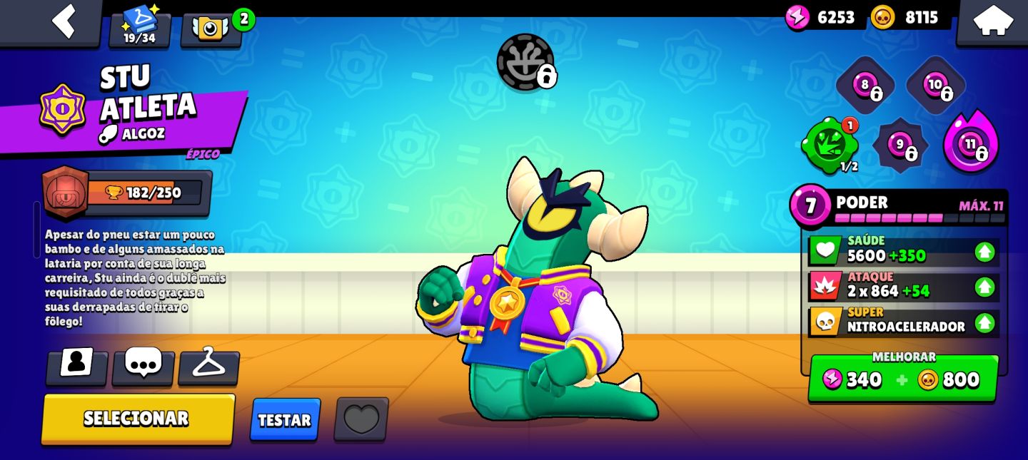 Conta completa de Brawl Stars