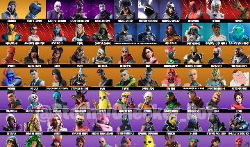 CONTA FORTNITE com Tart Tycoon | Santa Dogg |Grriz|Oscar|Oasis Wind e 109 SKINS