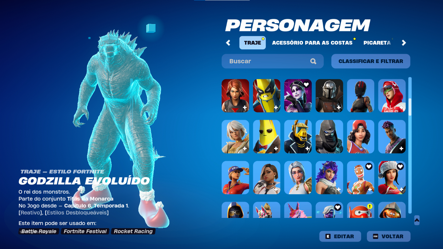 CONTA FORNITE RARA (OLHA DESCRIÇÃO)