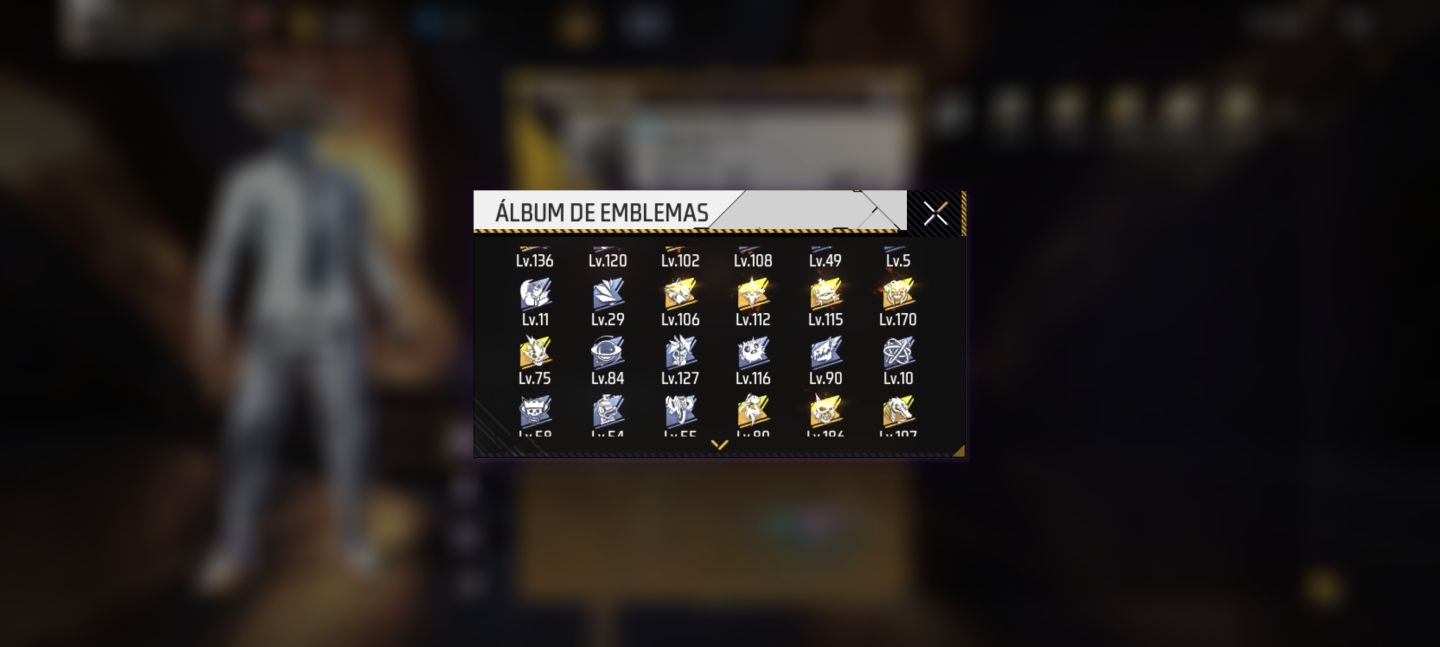 Conta free fire rara e antiga com vários passes antig valor sujeito a negociação