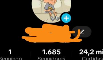 TikTok com 1.600 Seguidores