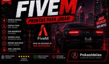 CONTAS FIVEM + ENTREGA IMEDIATA + VIRGENS + STEAM WL