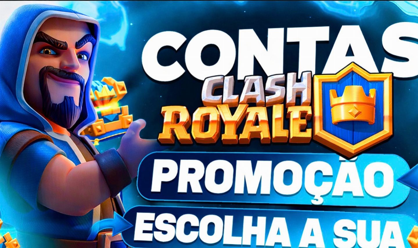 PROMOÇÃO ESPECIAL: CONTAS CLASH ROYALE FULL ACESSO COM SEGURANÇA E GARANTIA