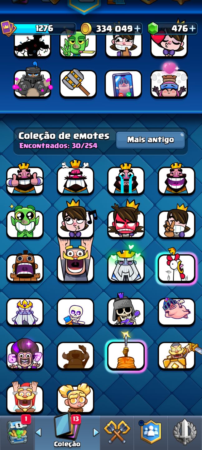 (PROMOÇÃO SETEMBRO) CONTA CLASH ROYALE ARENA 21
