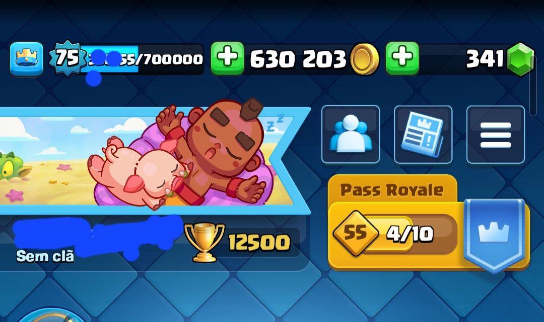 CONTA CLASH ROYALE, ALTO PADRAO, PARA PROPLAYERS