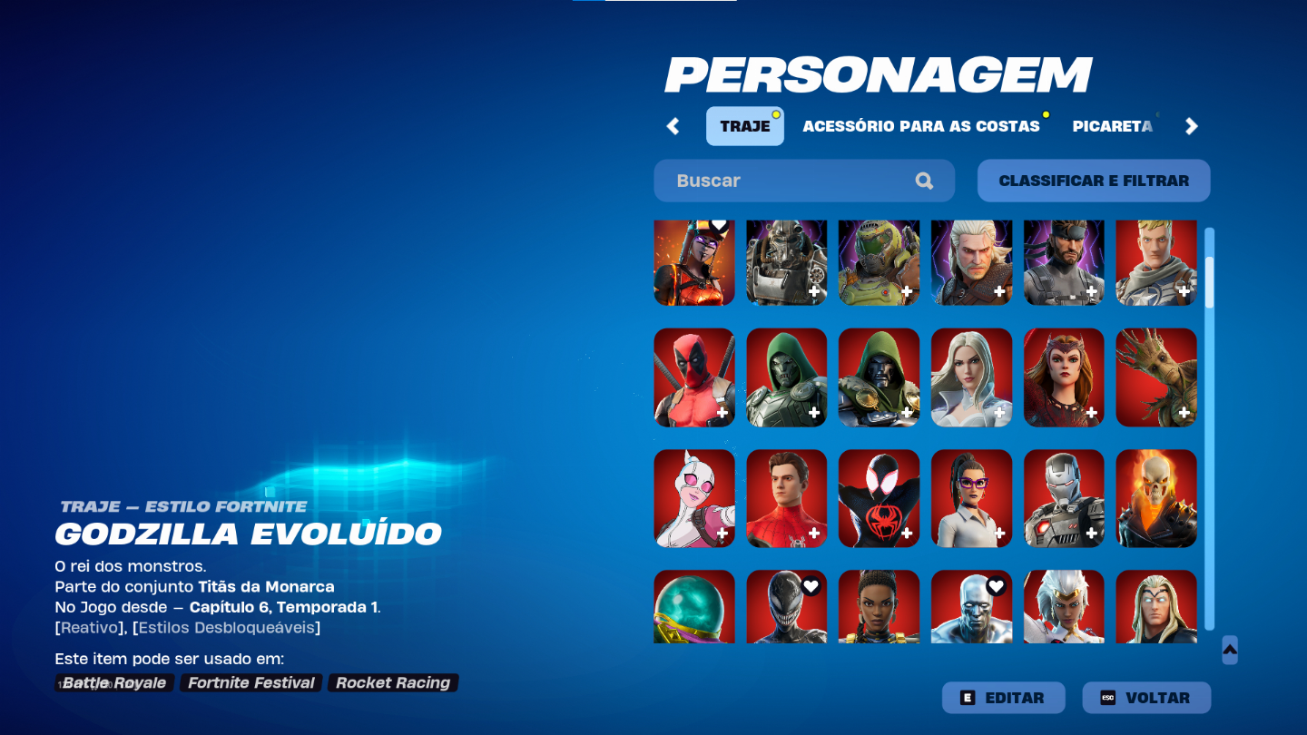 CONTA FORNITE RARA (OLHA DESCRIÇÃO)