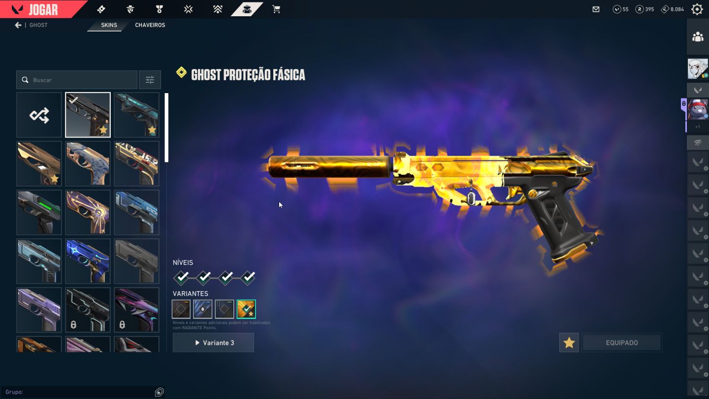 Conta Nvl 427 DIAMANTE | MUITAS SKINS | Pode email | Mando mais fotos