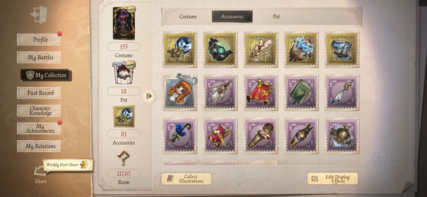IDENTITY V- CONTA COM PICTURE WOMAN E EDWARD SCISSORS HANDS