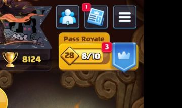 Conta de Clash Royale, 8100 troféus
