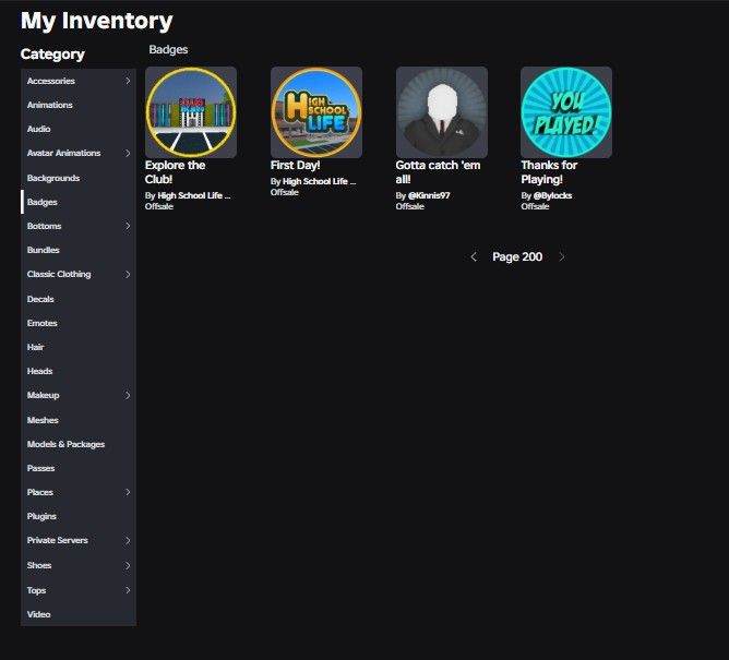 CONTA ROBLOX ATIVA DESDE 2016