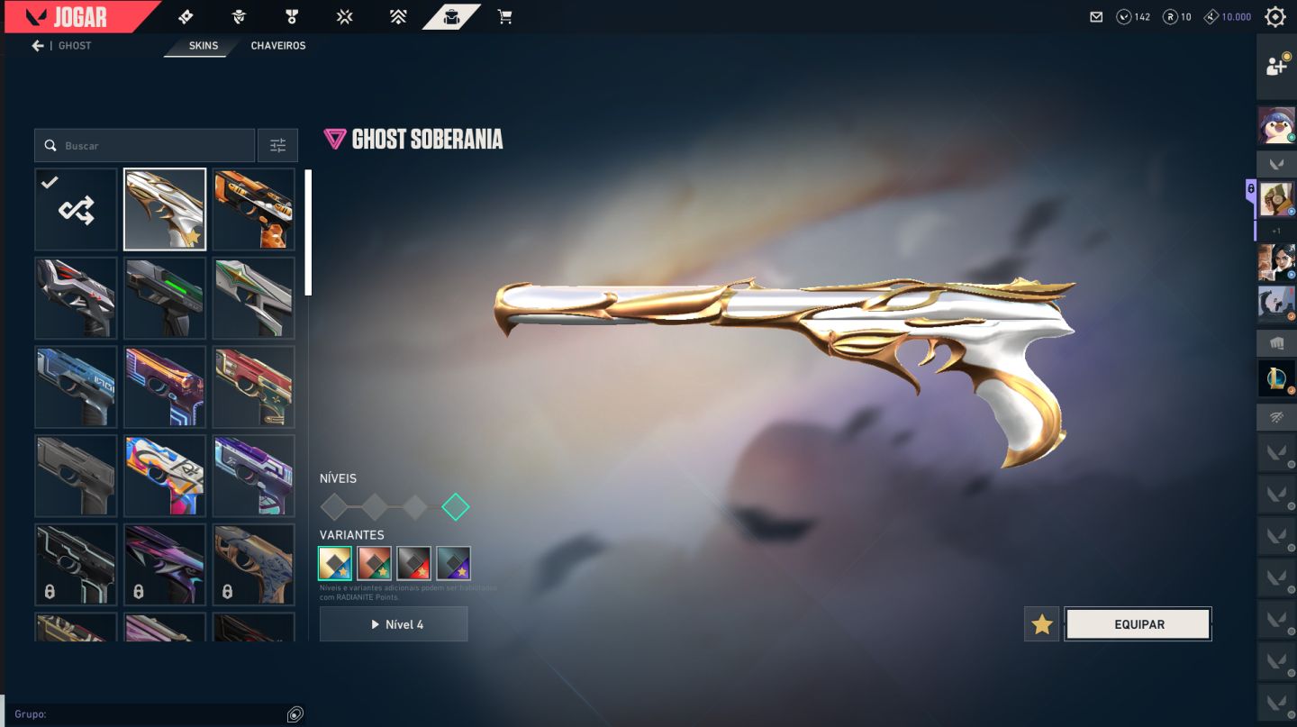 Conta valorant (LOTADA DE SKIN)!!!