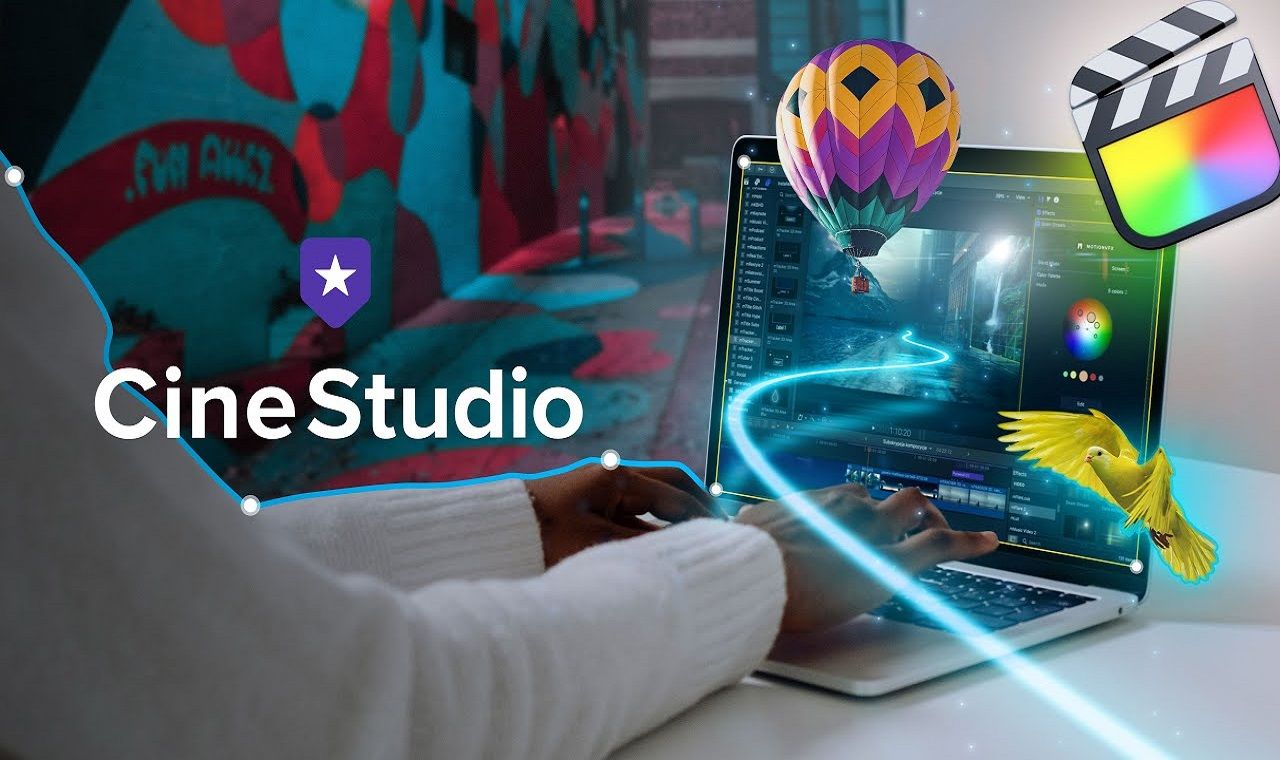 MOTIONVFX CINESTUDIO PLANO 2D + 3D | FINAL CUT PRO 14 DIAS | CONTA EXCLUSIVA