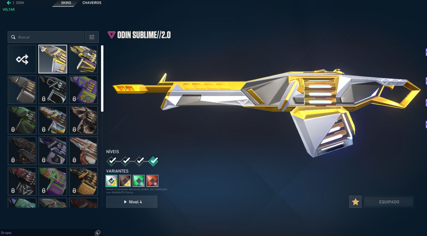 CONTA DE VALORANT ASCENDENTE MUITAS SKINS!!!!
