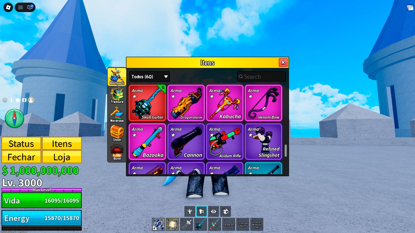 CONTA BLOX FRUITS FULL MAX | LEVEL 3000 | 30M BOUNTY | ITENS RAROS