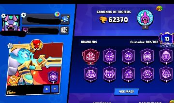 CONTA QUASE FULL DE BRAWL STARS + PREÇO JUSTO
