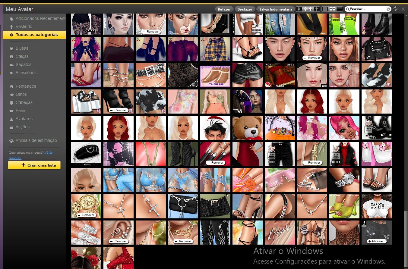 CONTA IMVU 9 ANOS | EX CREATOR | AGE | +400 ITENS | DONO ÚNICO