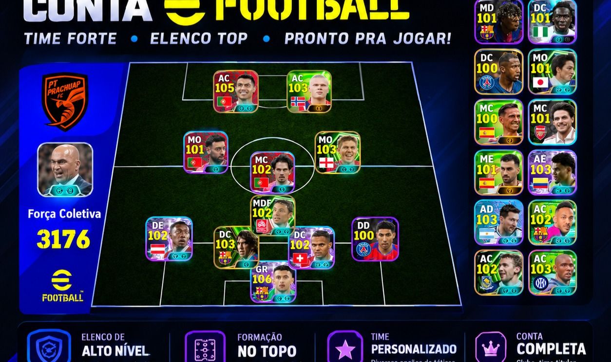 Conta de Efotboll - CRISTIANO RONALDO 105 JOAN GARCIA 106