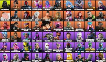 CONTA FORTNITE - 260 SKINS FULL | PODE ALTERAR E-MAIL