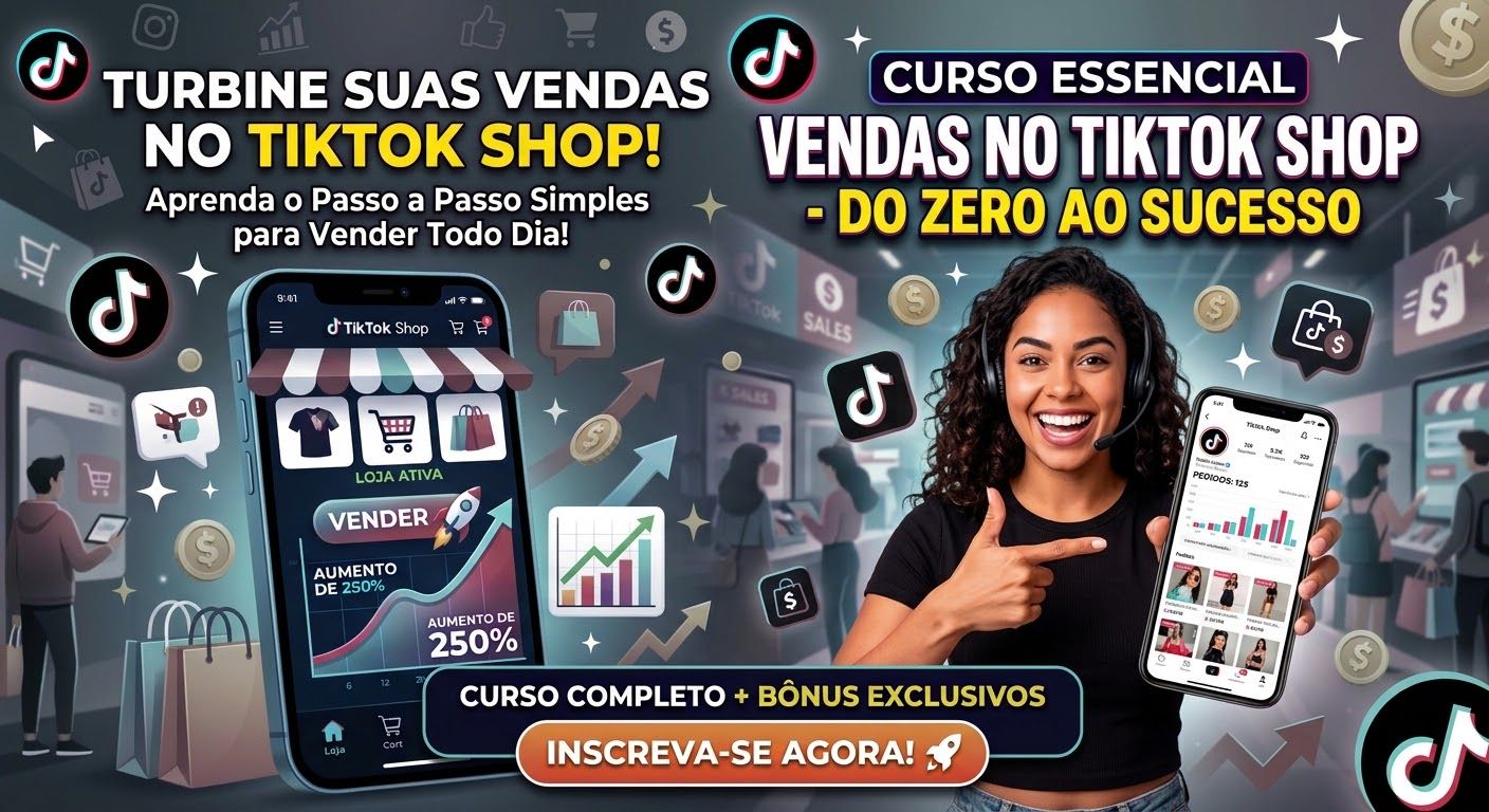 COMECE A GANHAR DINHEIRO NO TIKTOKSHOP