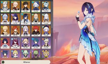 Conta muitos t5 + skin da yelan