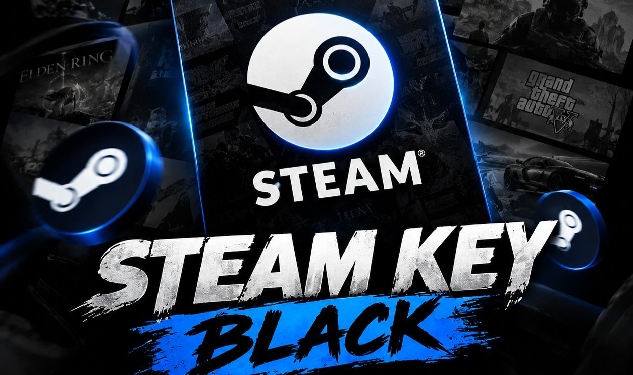 STEAM KEY BLACK!