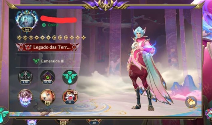 Conta LOL avançada, +100 skin, quase todos personagem