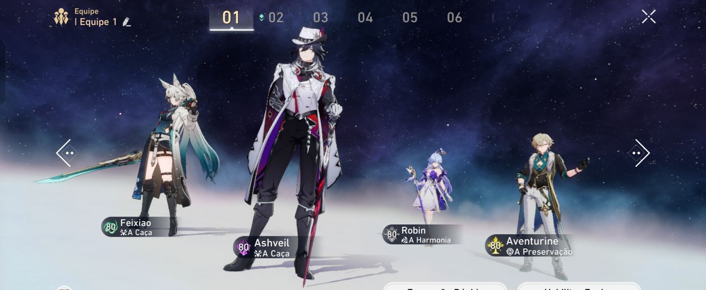 Castorice E2+ cone TIME COMPLETO Robin E1+ cone com vários times/skins e CONES