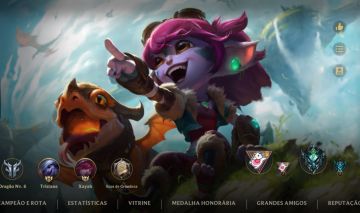 Conta platina level 90 lol wild Rift