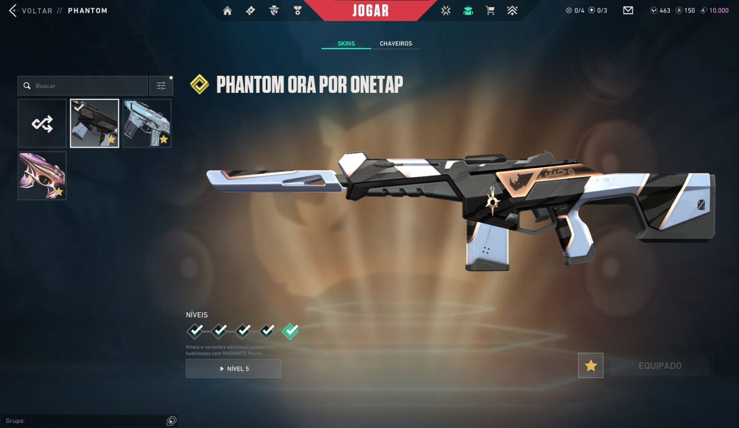 Conta valorant plat 1, com 21 skin 2k+ gastos