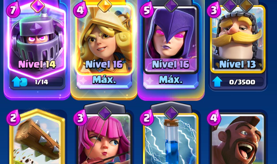 CONTA Clash Royale 10K troféus
