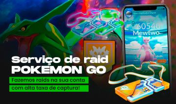 Realizamos raids na sua conta no Pokemon GO