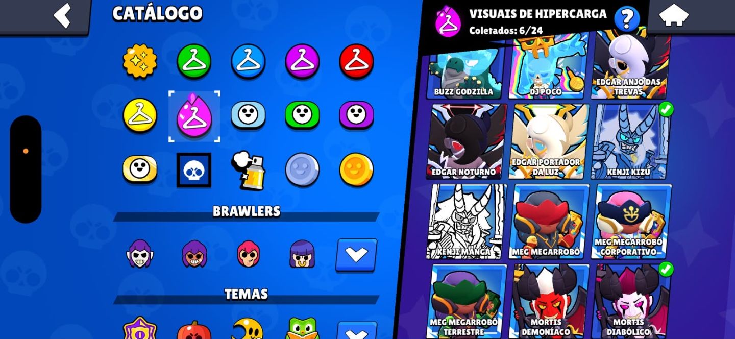 CONTA DE BRAWL STARS COMPLETINHA