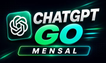 Conta Chatgpt GO Mensal