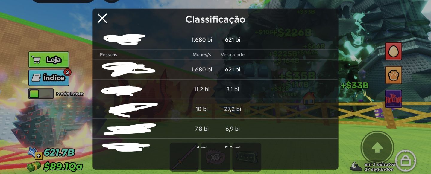 Roube um ovo 1.6T/s