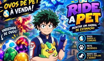 Ride a pet /montar um animal de estimação! 90% off