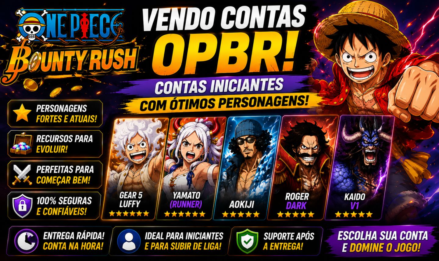 Contas one piece bounty rush