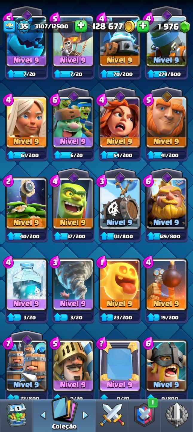 CONTA DE CLASH ROYALE COM 7K DE TROFÉUS E EMOJIS RAROS [VALOR MÍNIMO]
