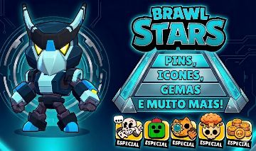 MELHORES PINS E ICONES EXCLUSIVOS DO BRAWL STARS