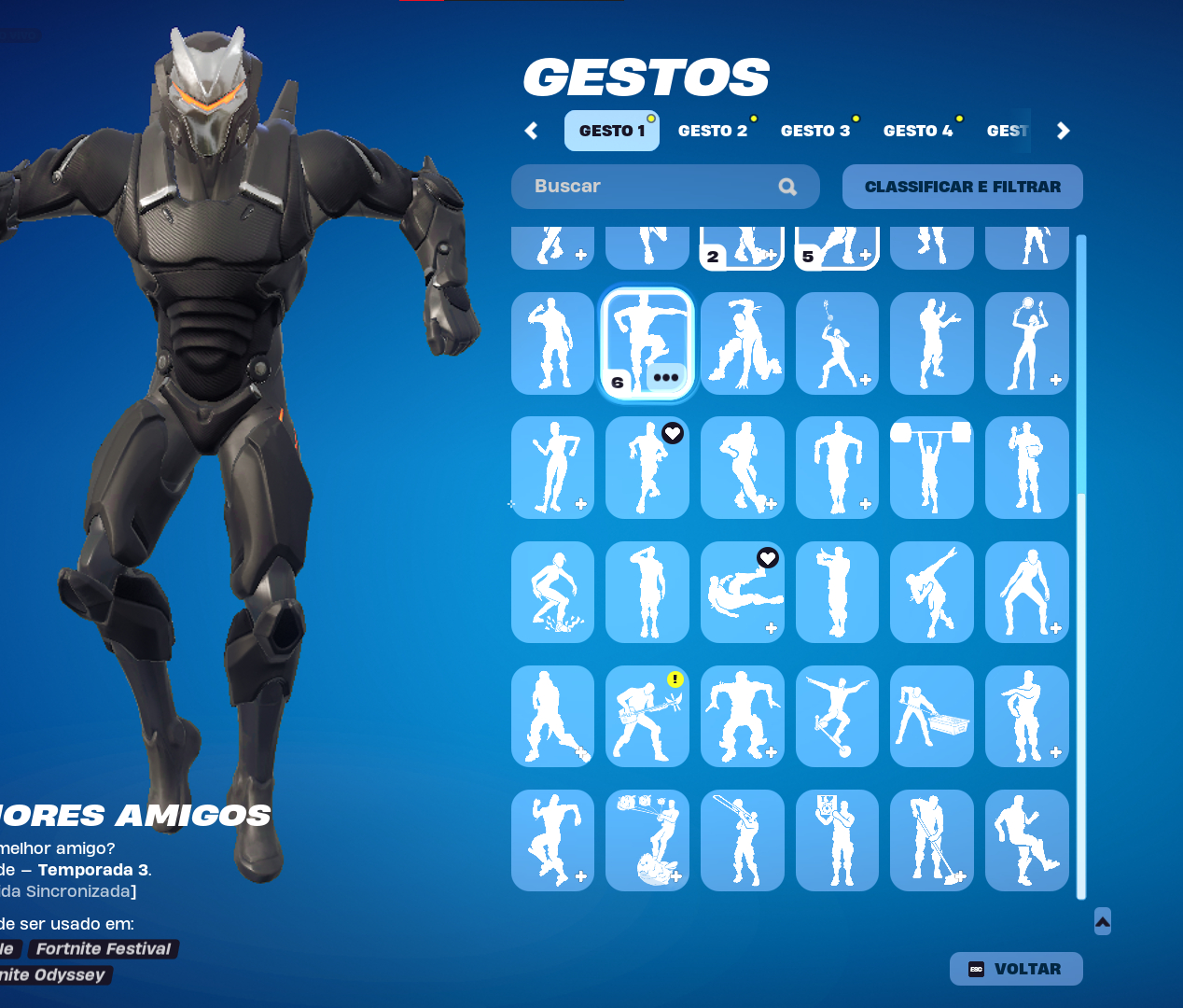 Conta og passe s3, pack da twitch, 61 skins e passe autal