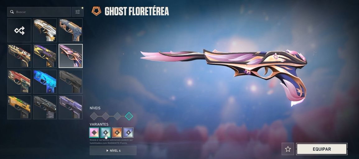 Conta Valorant com skins RARAS - Sem RANK