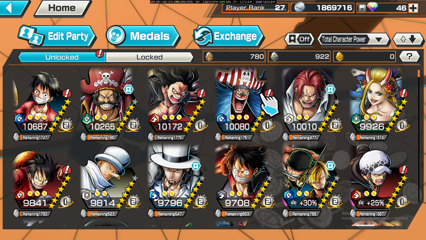 Conta com 5 ex