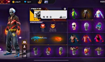 CONTA FREE FIRE RARA FULL PASSES ANTIGOS + MESTRE S7