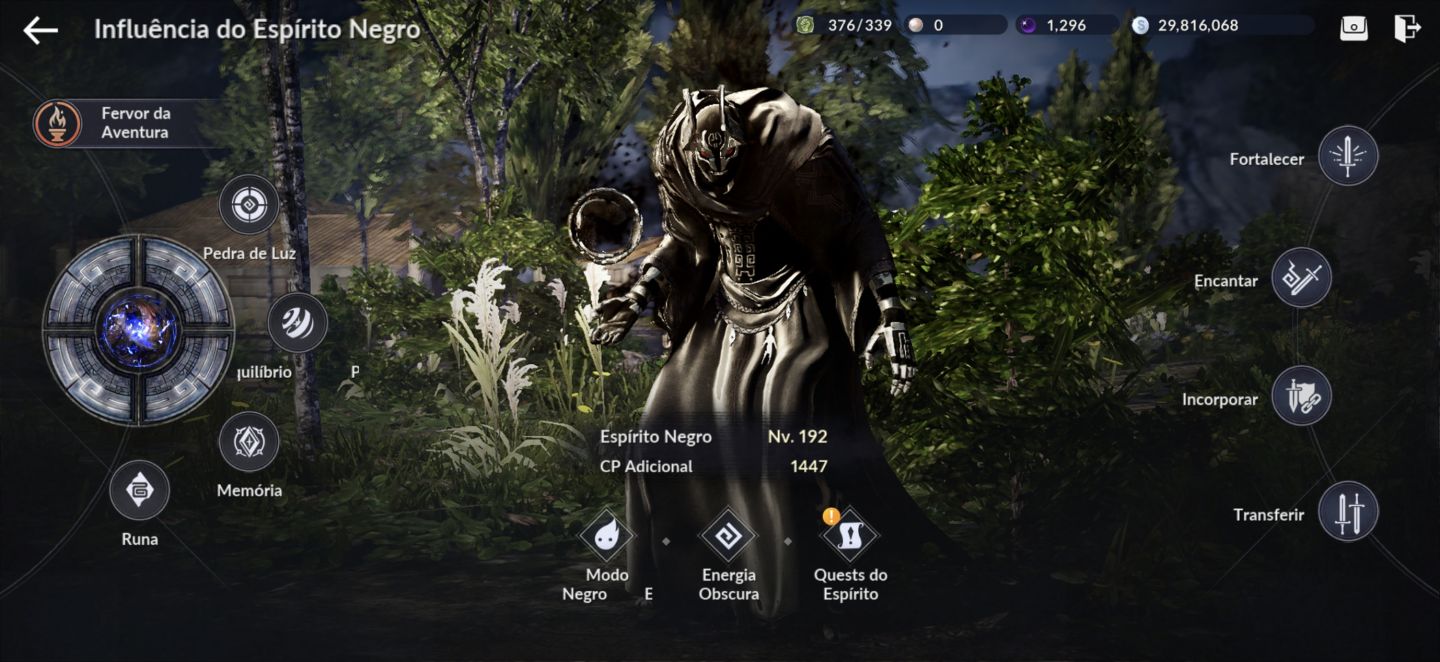Conta de Black Desert Mobile lvl 60- Bem upada e com vários itens e 1200 pérolas