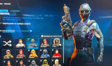 Conta Warzone level 1000 e várias skins de operadores
