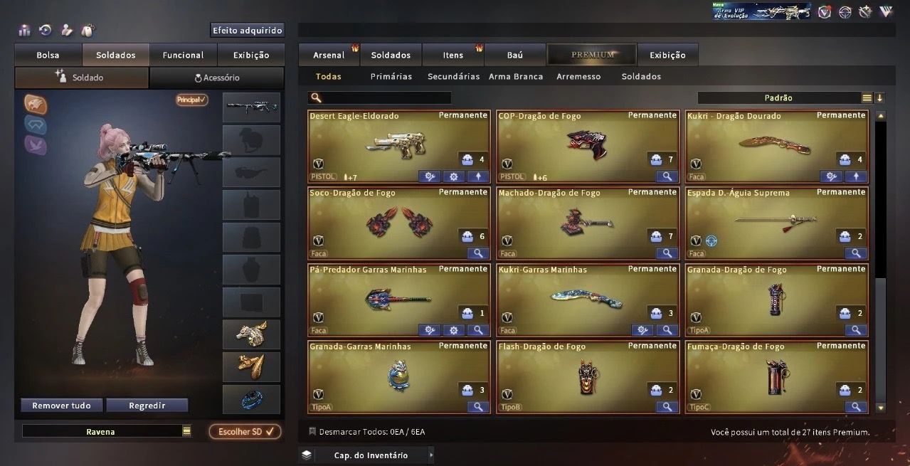 CONTA CROSSFIRE INCRIVEL